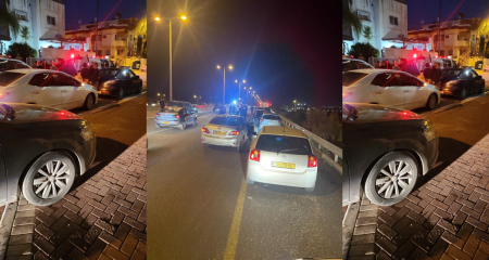 3 اصابات بحادث طرق واطلاق نار في الطيبة 